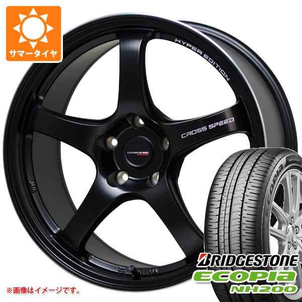 サマータイヤ 225/45R18 95W XL ブリヂストン エコピア NH200 クロススピード ハイパーエディション CR5 8.5-18 タイヤホイール4本セットの通販は