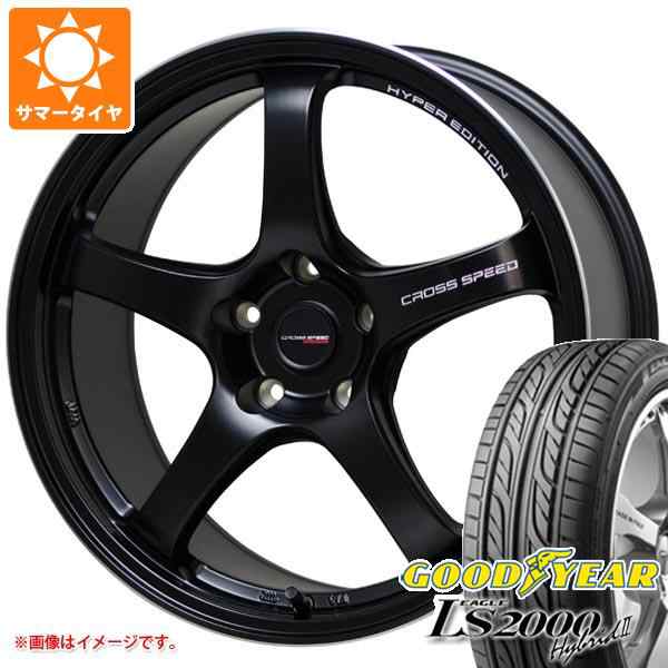 サマータイヤ 165/55R14 72V グッドイヤー イーグル LS2000 ハイブリッド2 クロススピード ハイパーエディション CR5 4.5-14 タイヤホイの通販は