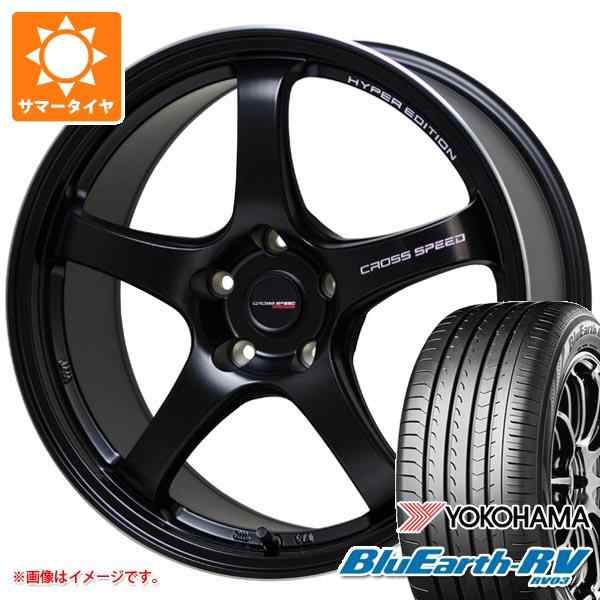 サマータイヤ 215/45R18 93W XL ヨコハマ ブルーアースRV RV03 クロススピード ハイパーエディション CR5 7.5-18 タイヤホイール4本セットの通販は