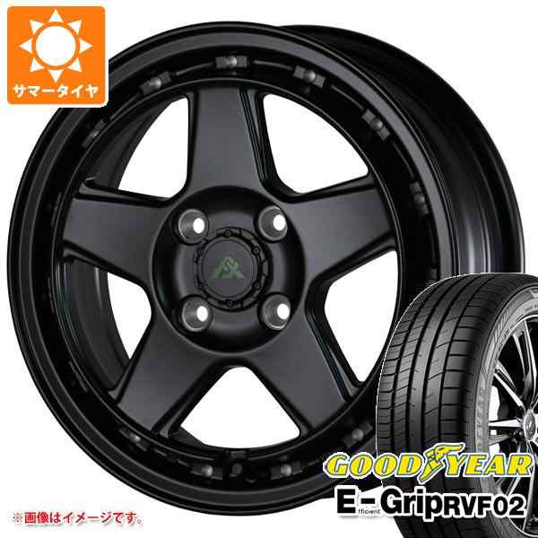 サマータイヤ 155/65R14 75H グッドイヤー エフィシエントグリップ RVF02 ドゥオール フェニーチェ クロス XC5 5.0-14 タイヤホイール4本セットの通販は