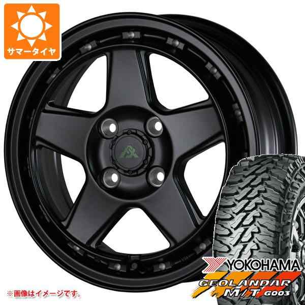 キャリイ DA16T用 サマータイヤ ヨコハマ ジオランダー M/T G003 145/80R12 80/78N LT ドゥオール フェニーチェ クロス XC5 4.0-12 タイヤホイール4本セットの通販は 81,301円