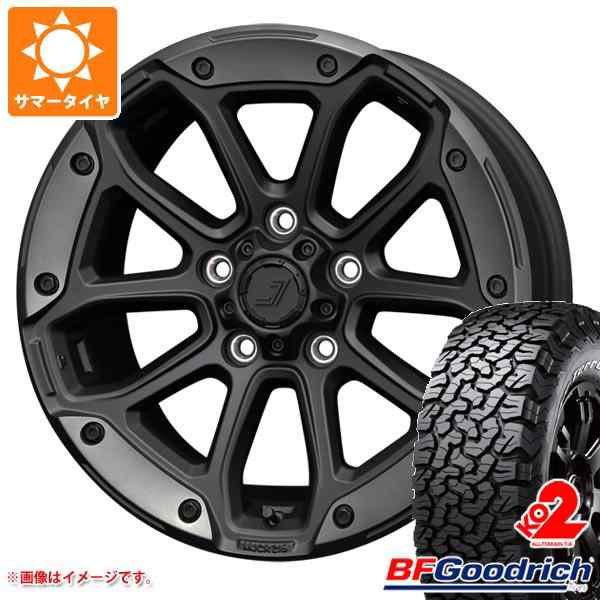 5本セット ジープ ラングラー JK/JL系用 サマータイヤ BFグッドリッチ オールテレーンT/A KO2 LT275/70R17 121/118R ホワイトレター ジェの通販は