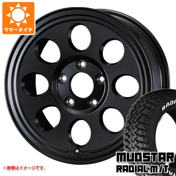 アウトランダー GF/GG系用 サマータイヤ マッドスター ラジアル M/T 215/70R16 100T ホワイトレター ジムライン タイプ2 7.0-16 タイヤホイール4本セット