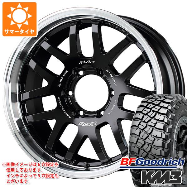 サマータイヤ 265/60R18 119/116Q BFグッドリッチ マッドテレーンT/A KM3 レイズ エーラップ 07X 8.0-18 タイヤホイール4本セットの通販は