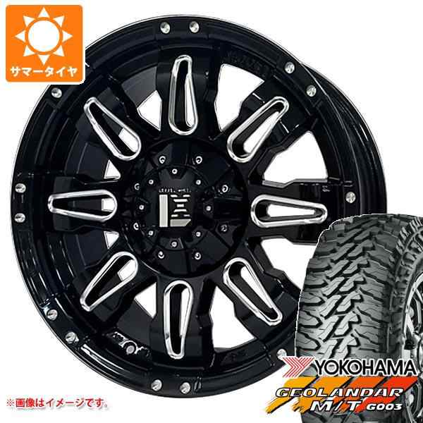 ジープ ラングラー JK/JL系用 サマータイヤ ヨコハマ ジオランダー M/T G003 LT285/70R17 121/118Q オフビート レクセル バレーノ オフロの通販は