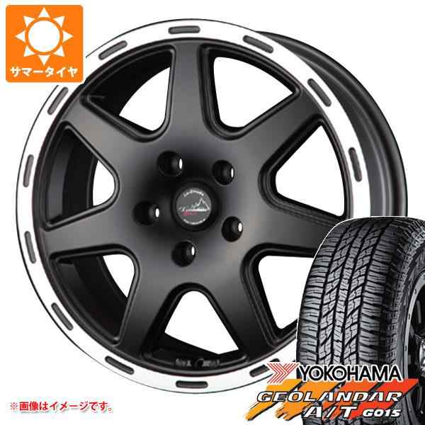 ジープ コンパス M624系用 サマータイヤ ヨコハマ ジオランダー A/T G015 225/60R17 99T アウトラインホワイトレター ラ・ストラーダ テの通販は