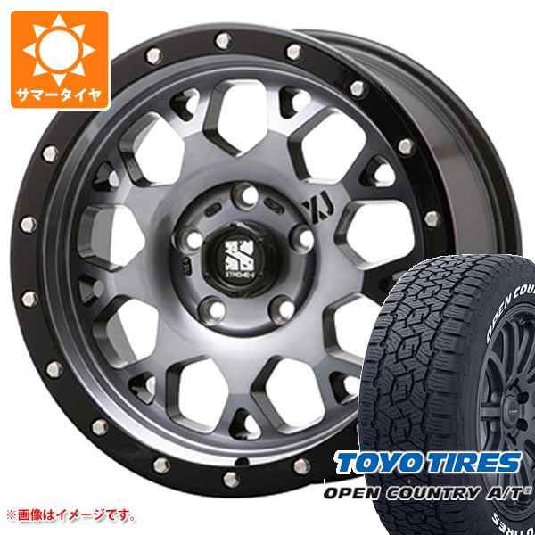 ジープ ラングラー JK/JL系用 サマータイヤ トーヨー オープンカントリー A/T3 265/65R18 114H ホワイトレター MLJ エクストリームJ XJ04 タイヤホイール4本セットの通販は 256,800円