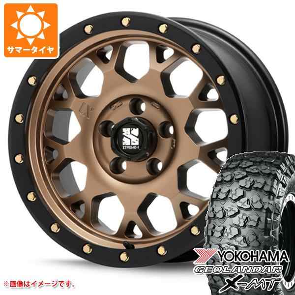 ジープ ラングラー JK/JL系用 サマータイヤ ヨコハマ ジオランダー X-MT G005 35x12.50R17 LT 121Q MLJ エクストリームJ XJ04 タイヤホイの通販は