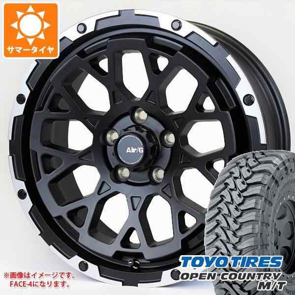 RAV4 50系用 サマータイヤ トーヨー オープンカントリー M/T LT265/65R17 120/117P ブラックレター エアージー ロックス  7.0-17 タイヤホの通販はau PAY マーケット - タイヤ1番 | au PAY マーケット－通販サイト