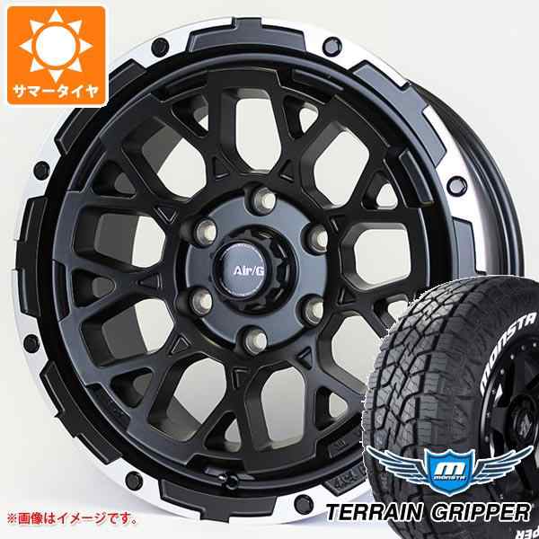 ハイラックスサーフ215系用 サマータイヤ モンスタ テレーングリッパー 265/65R17 116T XL ホワイトレター エアージー ロックス 8.0-17 タイヤホイール4本セットの通販は