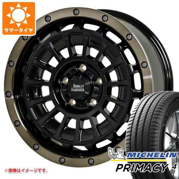 エクリプスクロス GK系用 サマータイヤ ミシュラン プライマシー4 225/65R17 102H バークレイハードロック ローガン 7.0-17 タイヤホイール4本セットの通販は