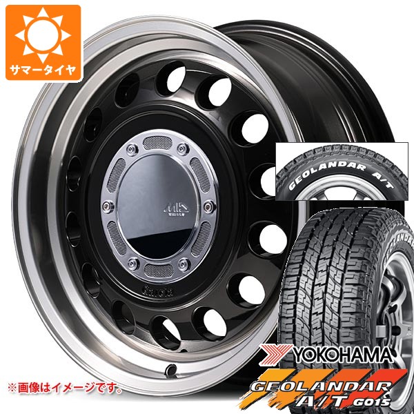 スズキ ジムニー用 2026年製 サマータイヤ ヨコハマ ジオランダー A/T G015 185/85R16 105/103N LT ホワイトレター ガルシア シスコ タイプ2 5.5-16 タイヤホイール4本セット 89,486円