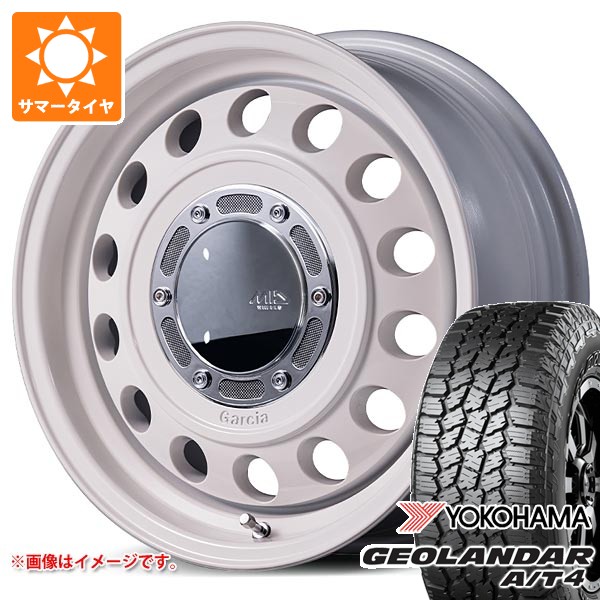 5本セット スズキ ジムニー JB64W用 2026年製 サマータイヤ ヨコハマ ジオランダー A/T4 G018 215/70R16 100H ブラックレター ガルシア シスコ タイプ2 5.5-16 タイヤホイール5本セット 109,938円