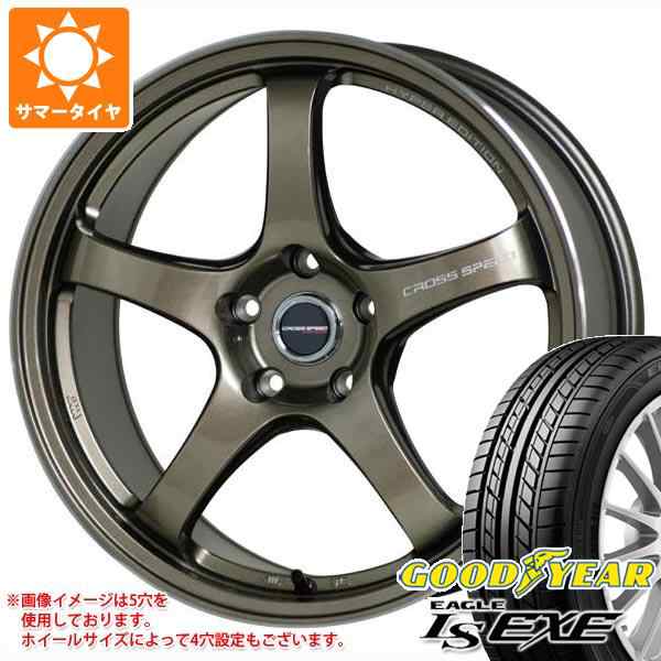 サマータイヤ 195/50R15 82V グッドイヤー イーグル LSエグゼ クロススピード ハイパーエディション CR5 5.5-15 タイヤホイール4本セットの通販は