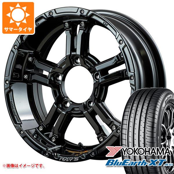 ジムニーシエラ JB74W用 サマータイヤ ヨコハマ ブルーアースXT AE61 215/70R16 100H レイズ デイトナ FDX-J コレクション 5.5-16 タイヤホイール4本セットの通販は 101,586円