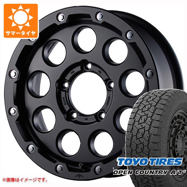 5本セット スズキ ジムニーノマド JC74W用 サマータイヤ トーヨー オープンカントリー A/T3 215/70R16 100T ブラックレター ギャルソン マルビーレ マッドラン 5.5-16 タイヤホイール5本セット