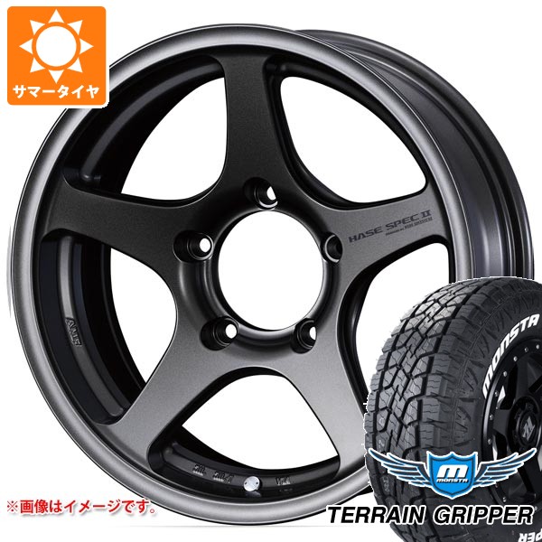 5本セット スズキ ジムニーノマド JC74W用 2026年製 サマータイヤ モンスタ テレーングリッパー 215/70R16 107/105Q LT ホワイトレター ハセスペック2 5.5-16 タイヤホイール5本セット 126,063円