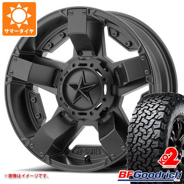 5本セット ジープ ラングラー JK/JL系用 サマータイヤ BFグッドリッチ オールテレーン T/A KO2 LT285/55R20 117/114T ブラックレター KMC XD811 ロックスター2 タイヤホイール5本セットの通販は 606,000円