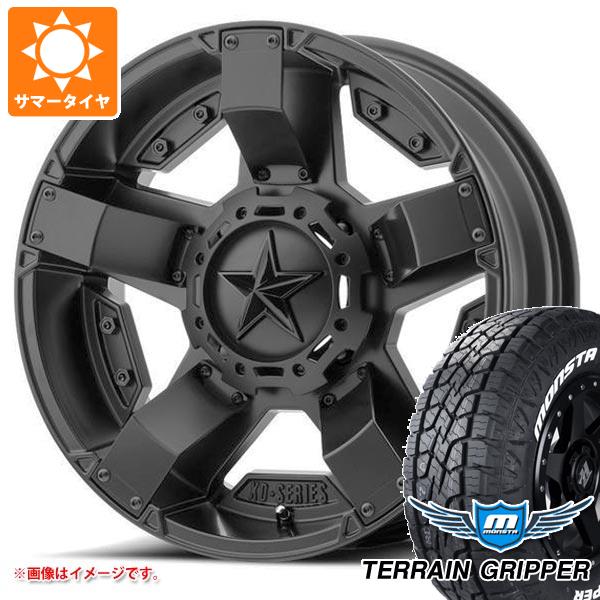 5本セット ジープ ラングラー JK/JL系用 サマータイヤ モンスタ テレーングリッパー LT285/55R20 122/119Q ホワイトレター KMC XD811 ロックスター2 タイヤホイール5本セットの通販は 442,500円