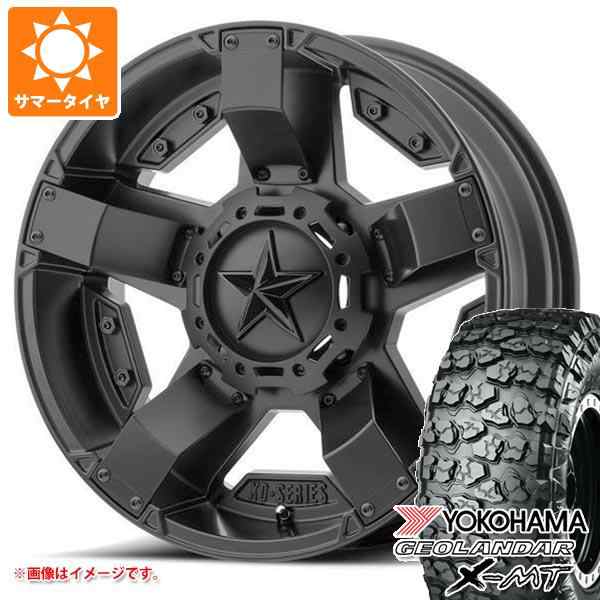 5本セット ジープ ラングラー JK/JL系用 サマータイヤ ヨコハマ ジオランダー X-MT G005 35x12.50R17 LT 121Q KMC XD811 ロックスター2 の通販は