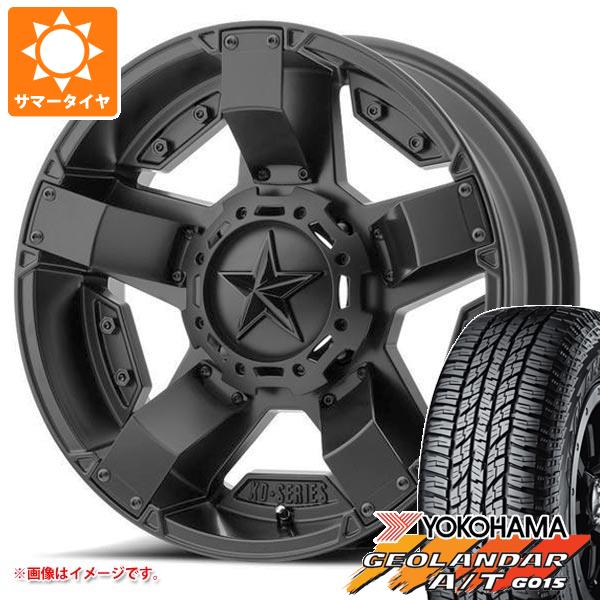 5本セット ジープ ラングラー JK/JL系用 サマータイヤ ヨコハマ ジオランダー A/T G015 LT285/55R20 122/119S ブラックレター KMC XD811 ロックスター2 タイヤホイール5本セットの通販は