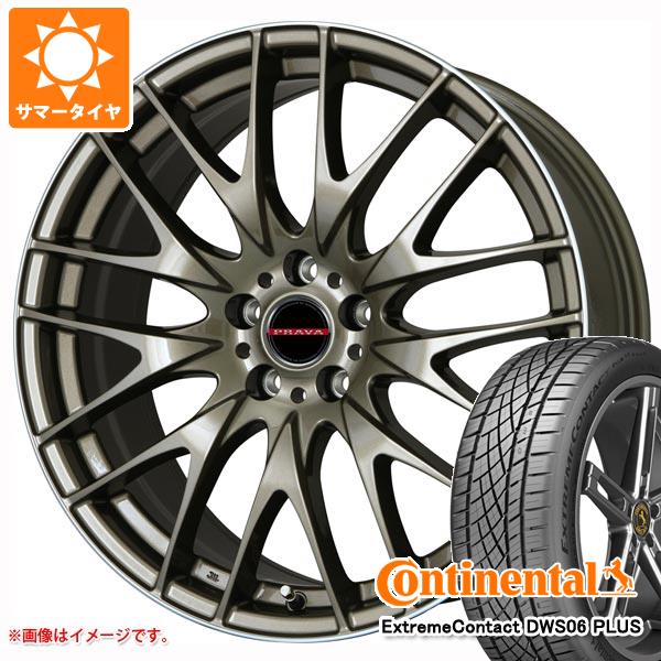 サマータイヤ 225/40R19 93Y XL コンチネンタル エクストリームコンタクト DWS06 プラス レイシーン プラバ 9M 8.0-19 タイヤホイール4本セット 正規品の通販は