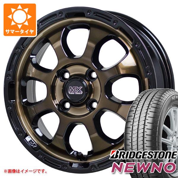 2026年製 サマータイヤ 155/65R14 75H ブリヂストン ニューノ マッドクロスグレイス 4.5-14 タイヤホイール4本セット