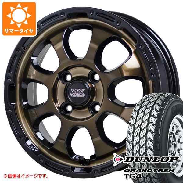 人気大得価ダンロップ　GRANDTREK TG4 145/80R12 80/78 4本 タイヤ・ホイール