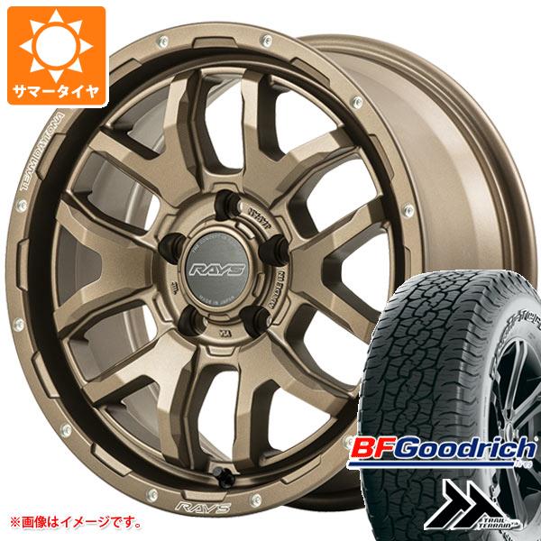 アウトランダー GF/GG系用 サマータイヤ BFグッドリッチ トレールテレーンT/A 235/65R17 108T XL アウトラインホワイトレター レイズ デイトナ F6 ブースト 7.0-17 タイヤホイール4本セットの通販は 305,100円