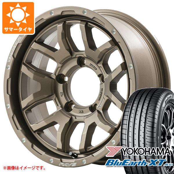 ジムニーシエラ JB74W用 サマータイヤ ヨコハマ ブルーアースXT AE61 215/70R16 100H レイズ デイトナ F6 ブースト 6.0-16 タイヤホイール4本セットの通販は
