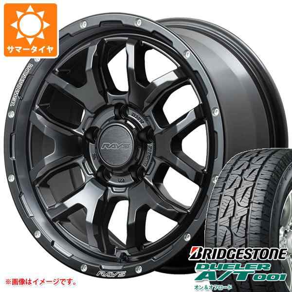 暖色系 RAYS デリカD:5用 サマータイヤ マッドスター ラジアル M/T 225/70R16 103S ホワイトレター レイズ グラムライツ  57DR-X2 7.0-16