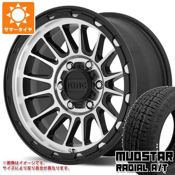 T31エクストレイル用 サマータイヤ マッドスター ラジアル A/T 215/65R16C 109/107L ホワイトレター KMC KM542  インパクト 7.0-16 タイヤの通販はau PAY マーケット タイヤ1番 au PAY マーケット－通販サイト