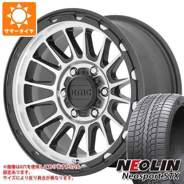 RAV4 50系用 サマータイヤ ネオリン ネオスポーツ STX 225/65R17 106V XL KMC KM542 インパクト 8.0-17 タイヤホイール4本セットの通販は