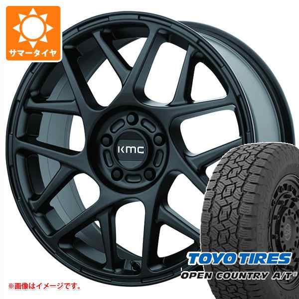 2022発売 OPEN COUNTRY RAV4 50系用 サマータイヤ トーヨー オープンカントリー A/T3 235/65R17 108H XL  KMC KM708 バリー 8.0-17