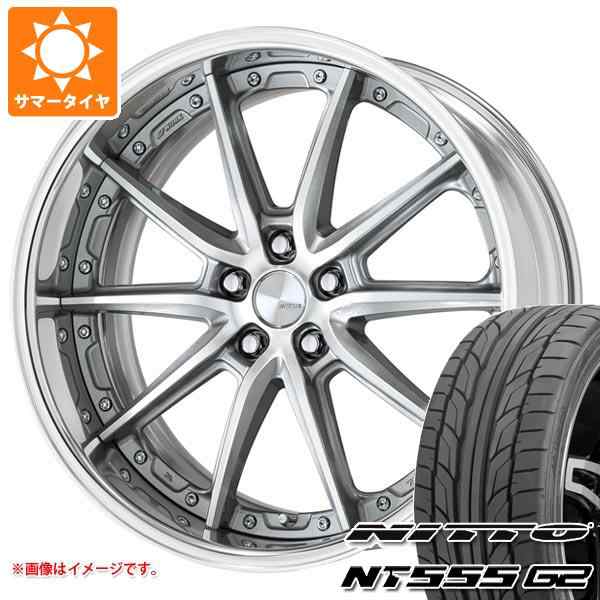 245/45R19 夏タイヤ ホイール4本セット NITTO NT555 G2 (5/100車用) RAYS ホムラ 2X10BD 19インチ：アーク タイヤ 店 - 車用品