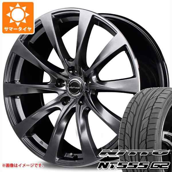 クーポン利用送料無料 NT IS350用 サマータイヤ ニットー NT555 G2 225/45R18 95Y XL レフィナーダ モーション2  8.0-18