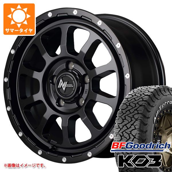 2024年製 サマータイヤ 235/70R16 110/107S BFグッドリッチ オールテレーンT/A KO3 ホワイトレター ナイトロパワー M10 パーシング 7.0-16 タイヤホイール4本セットの通販は 112,450円