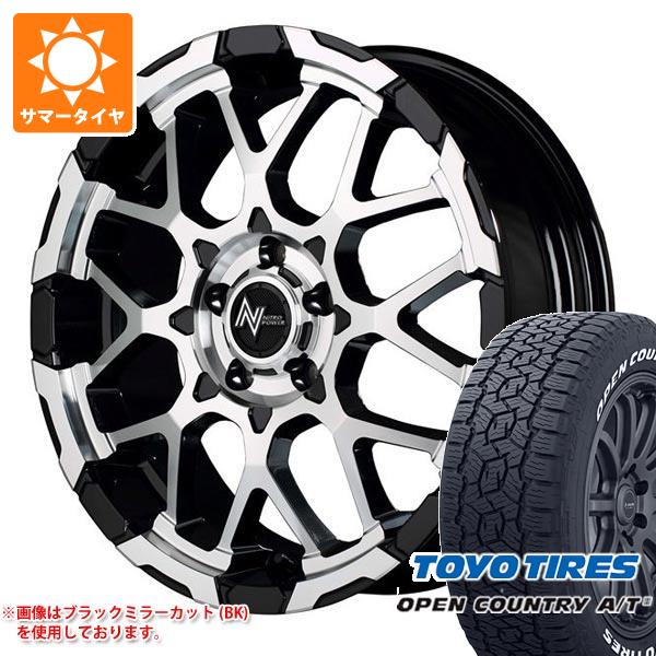 2026年製 サマータイヤ 215/70R16 100T トーヨー オープンカントリー A/T3 ホワイトレター ナイトロパワー M28 バレット 7.0-16 タイヤホイール4本セット