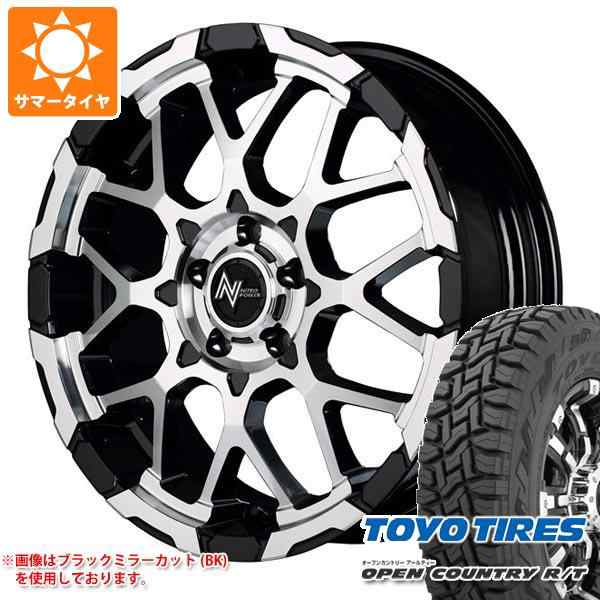 エクリプスクロス GK系用 サマータイヤ トーヨー オープンカントリー R/T 235/70R16 106Q ホワイトレター ナイトロパワー M28 バレット 7の通販は