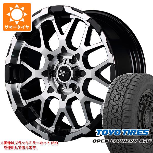 NV350キャラバン E26用 サマータイヤ トーヨー オープンカントリー A/T3 215/70R16 100T ナイトロパワー M28 バレット 6.5-16 タイヤホイール4本セット 98,285円