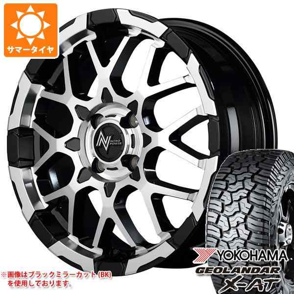 ライズ用 2024年製 サマータイヤ ヨコハマ ジオランダー X-AT G016 LT215/70R16 100/97Q ブラックレター ナイトロパワー M28 バレット 6.の通販は