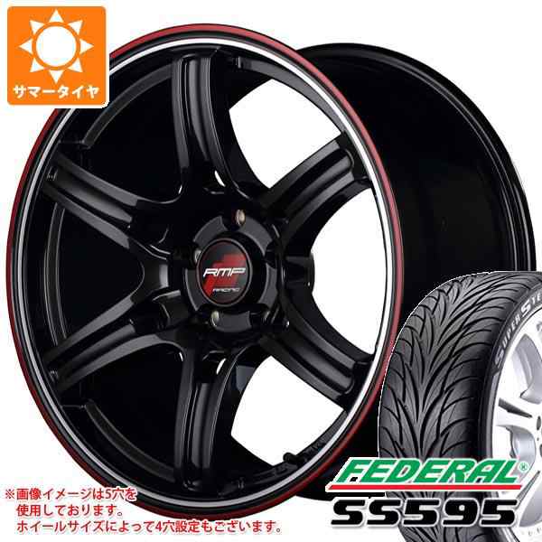 サマータイヤ 225 40r18 88w フェデラル Ss595 Rmp レーシング R60 7 5 18 タイヤホイール4本セットの通販はau Pay マーケット タイヤ1番