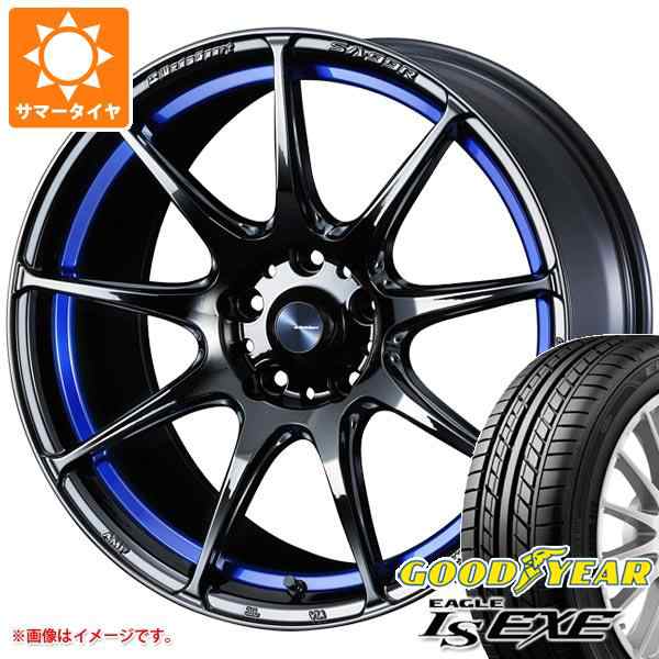 サマータイヤ 215/40R18 89W XL グッドイヤー イーグル LSエグゼ ウェッズスポーツ SA-99R ブルーライトクローム2  7.5-18 タイヤホイールの通販はau PAY マーケット タイヤ1番 au PAY マーケット－通販サイト