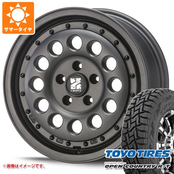 ニッサン T31エクストレイル用 2026年製 サマータイヤ トーヨー オープンカントリー R/T 215/65R16C 109/107Q ホワイトレター MLJ エクストリームJ ラギッド 6.5-16 タイヤホイール4本セット