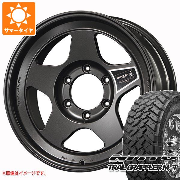 サマータイヤ 315/75R16 127/124Q ニットー トレイルグラップラー M/T ブラッドレー フォージド タクミ 8.0-16 タイヤホイール4本セット