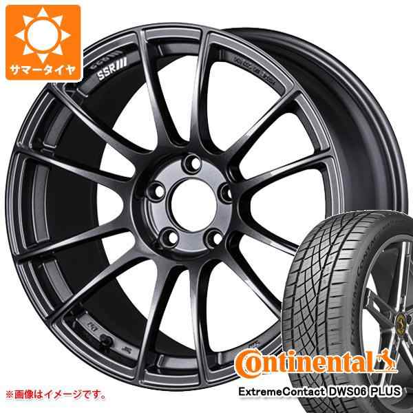サマータイヤ 225/40R18 92Y XL コンチネンタル エクストリームコンタクト DWS06 プラス SSR GTX04 7.5-18 タイヤホイール4本セットの通販は
