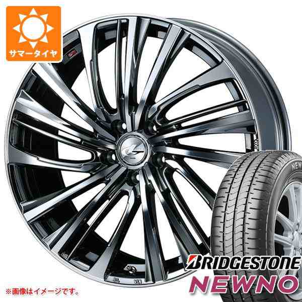 トレフォイル WEDS サマータイヤ 225/50R18 95V ブリヂストン ニューノ レオニス VR 8.0-18 