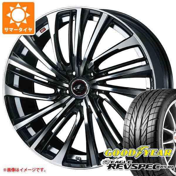 サマータイヤ 165/55R14 72V グッドイヤー イーグル レヴスペック RS-02 レオニス FS 4.5-14 タイヤホイール4本セットの通販は 57,035円