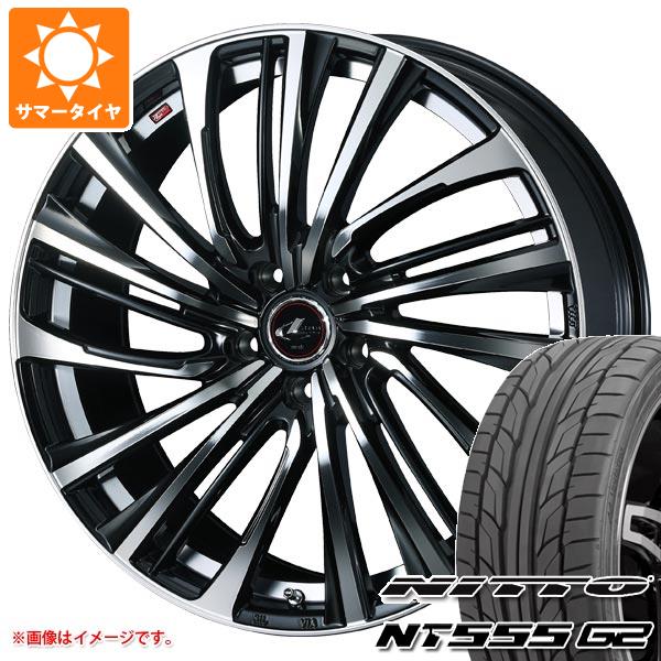 サマータイヤ 215/45R18 93Y XL ニットー NT555 G2 レオニス FS 7.0-18 タイヤホイール4本セット