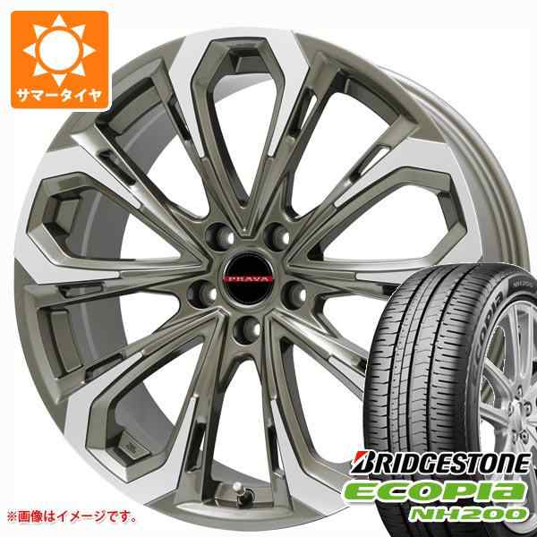 サマータイヤ 225/45R18 95W XL ブリヂストン エコピア NH200 レイシーン プラバ 5X 8.0-18 タイヤホイール4本セットの通販は